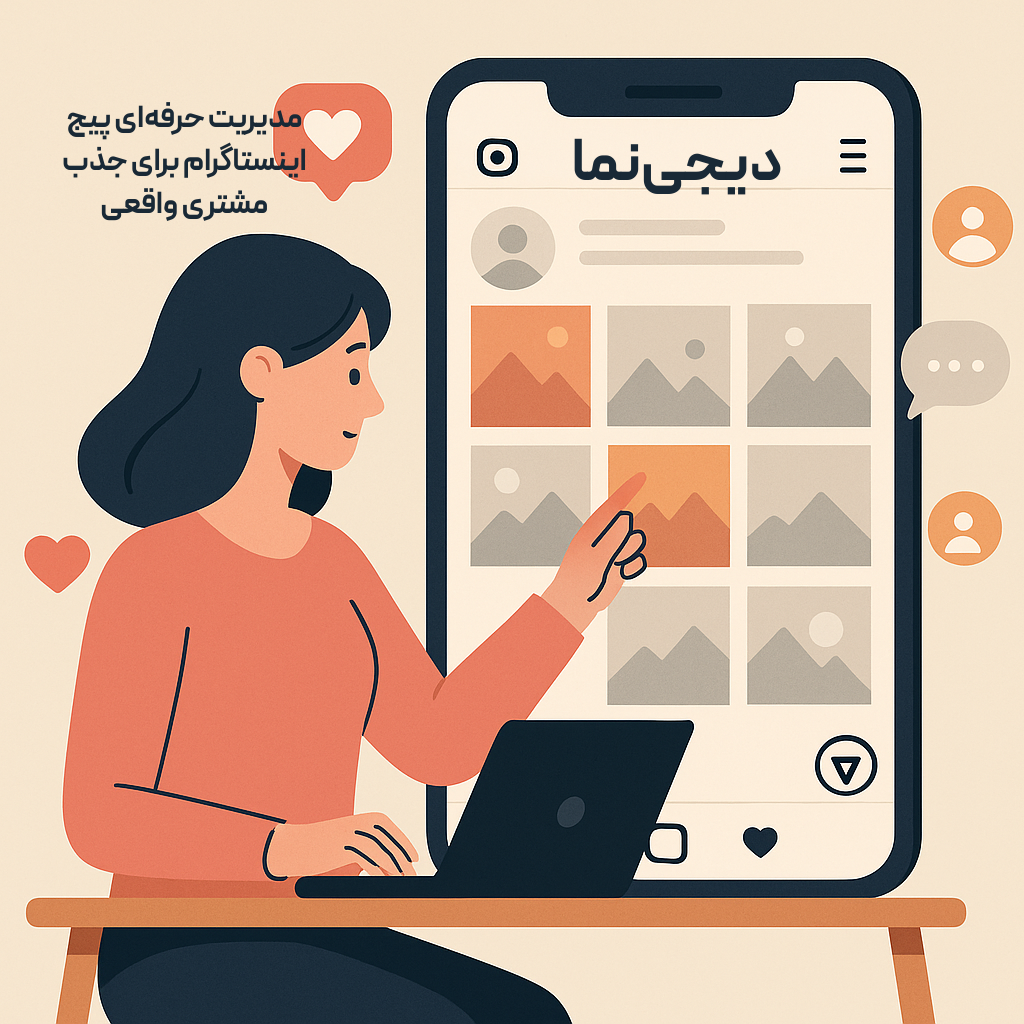 ادمین اینستا در قم مشاوره و فروش در قم